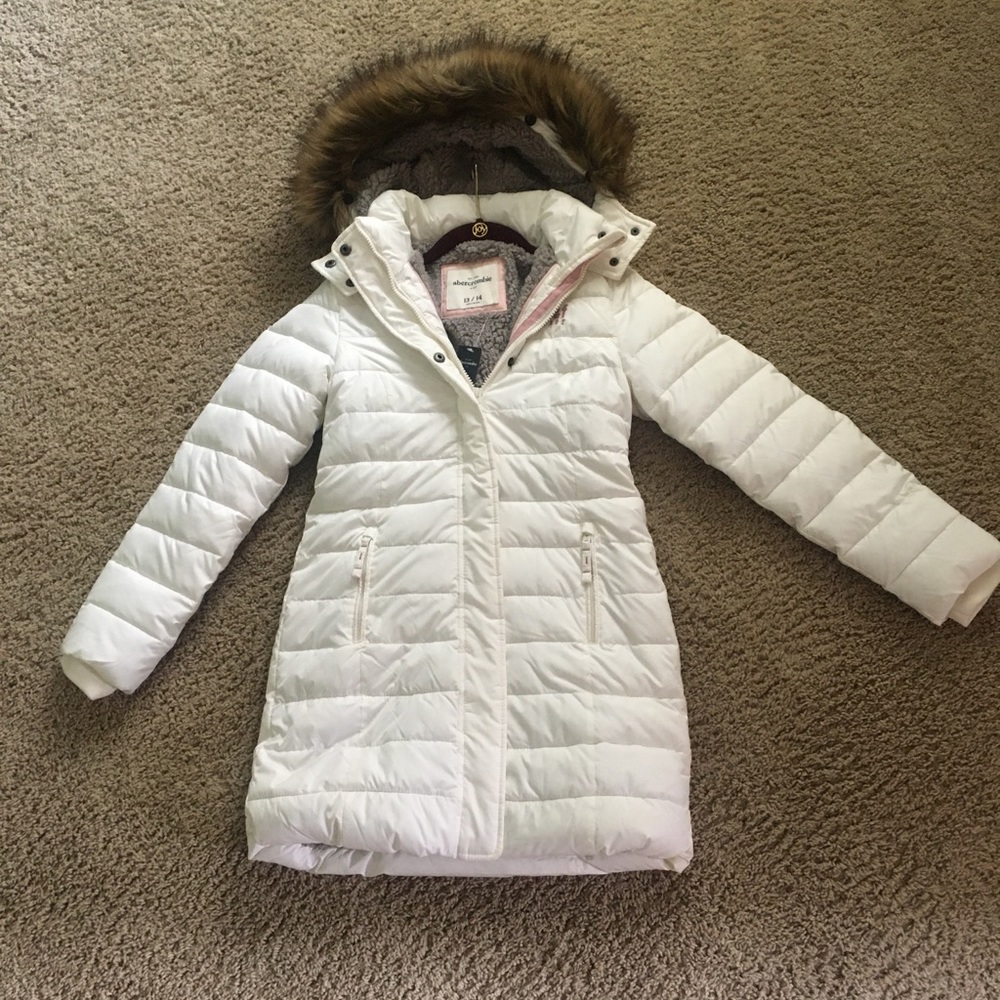 SALE🔥NWT Abercrombie & Fitch Kids coat sz 13/14
